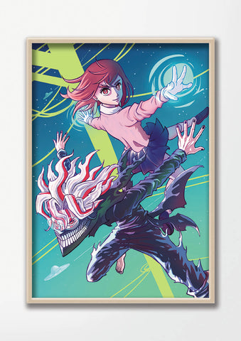 "Dandadan - Okarun & Momo" Print