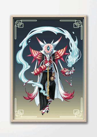 "Upper Moon ALAKAZAM" Print