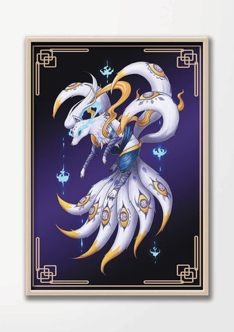 "Upper Moon NINETALES" Print
