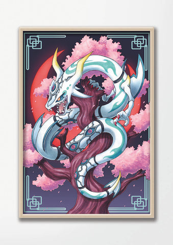 "Upper Moon RAYQUAZA" Print