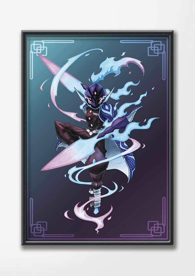 "PokeSlayer CERULEDGE" Print