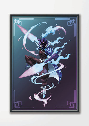 "PokeSlayer CERULEDGE" Print