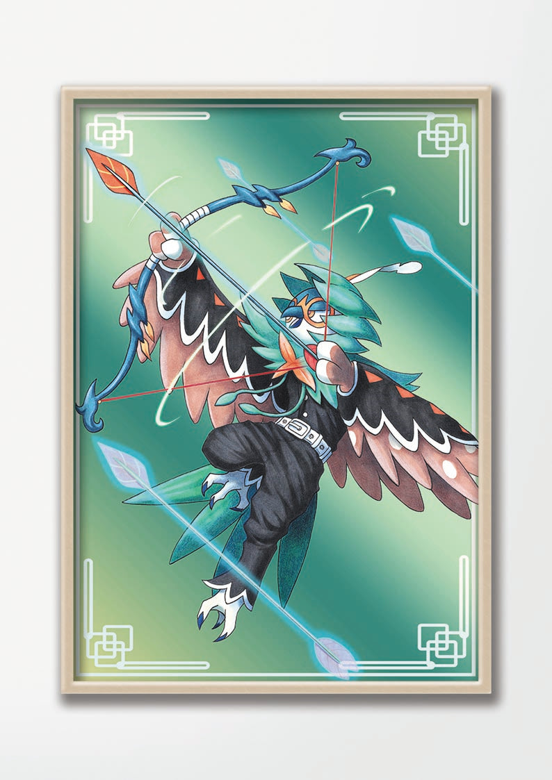 "PokeSlayer DECIDUEYE" Print