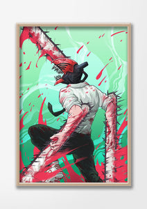 "Denji - Chainsaw Man" Print