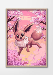 "Sakura Eevee" Print