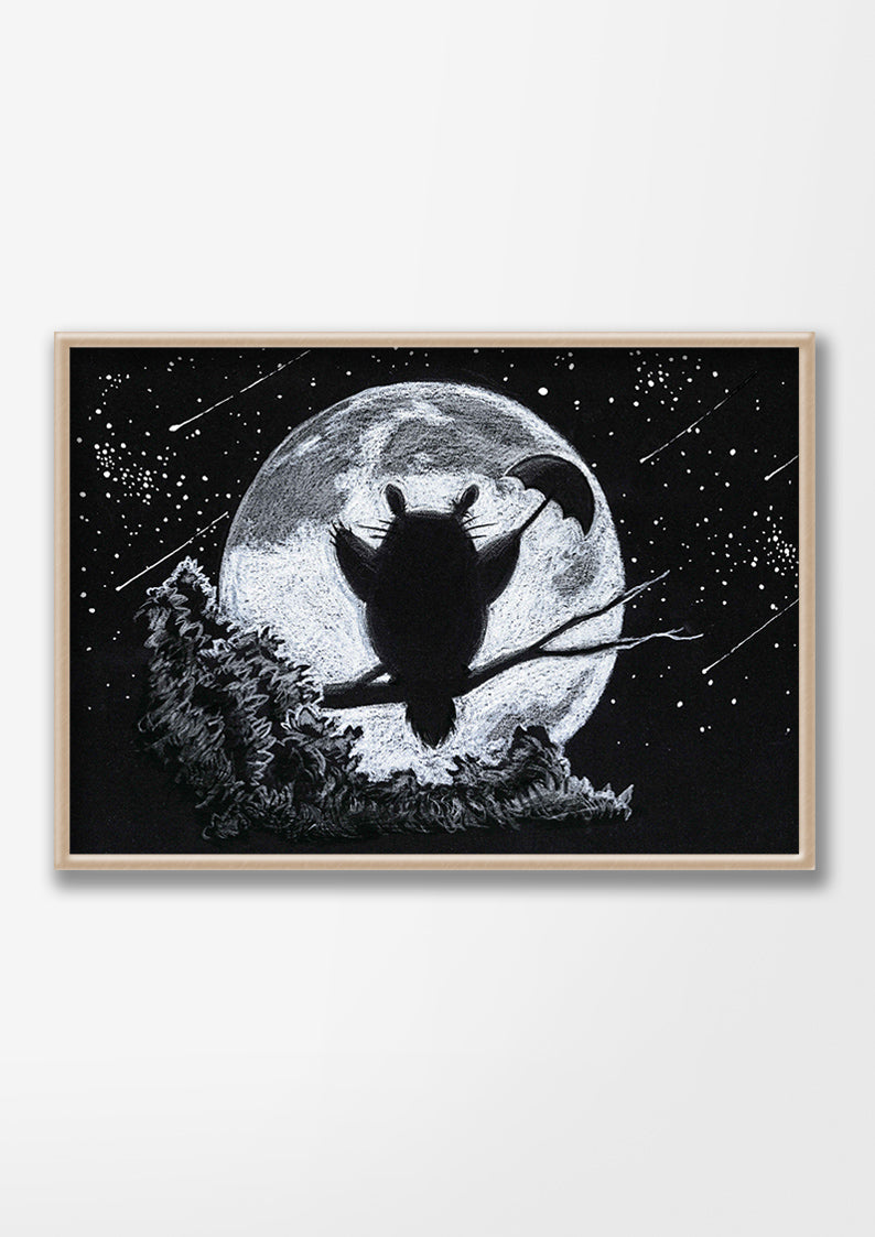 "Totoro's Night" Print